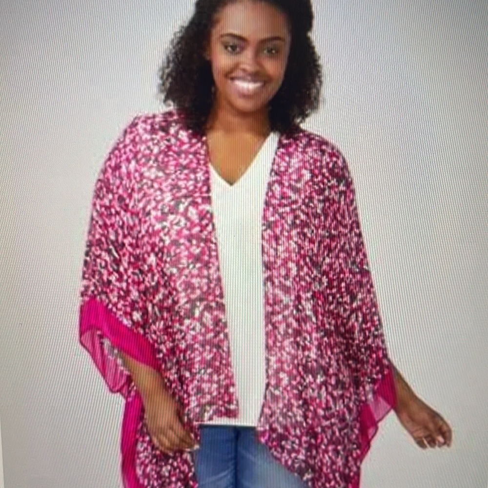Lane Bryant | Kimono with Confetti Dots | One Size